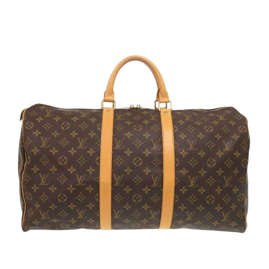 Louis Vuitton Monogram Keepall 50 Brown Very good condition - Front View
