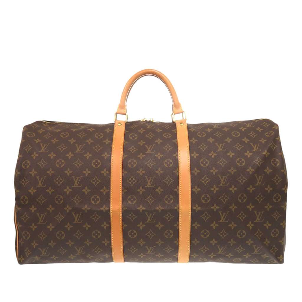 Louis Vuitton Monogram Keepall 60 Brown Very good condition - Front View