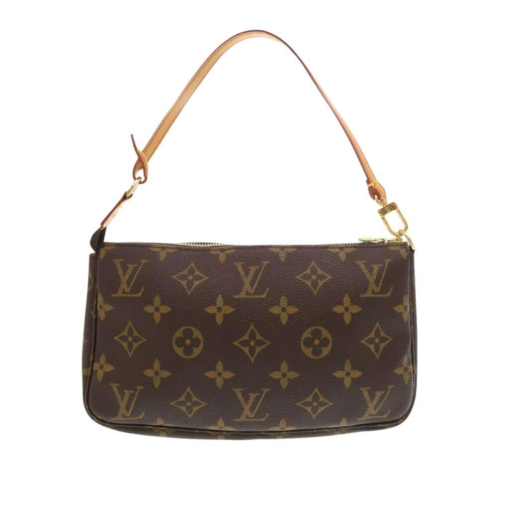 Louis Vuitton Monogram Pochette Accessoires Brown Very good condition - Front View