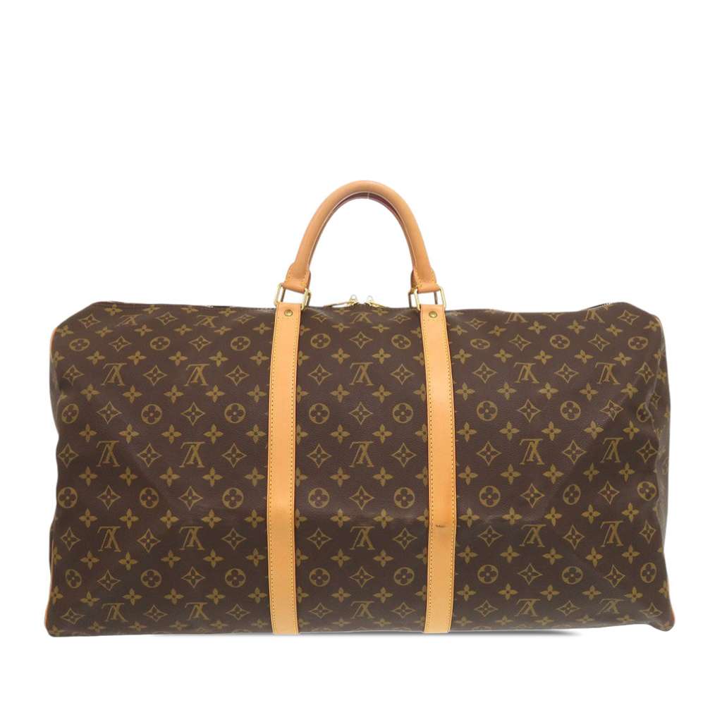 Louis Vuitton Monogram Keepall 60 Brown Very good condition - Front View