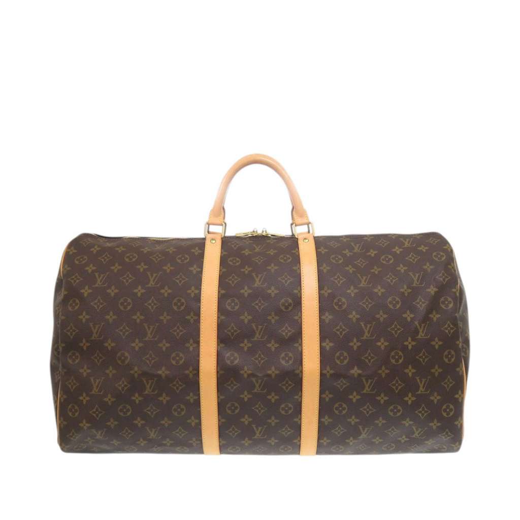 Louis Vuitton Monogram Keepall 60 Brown Very good condition - Front View