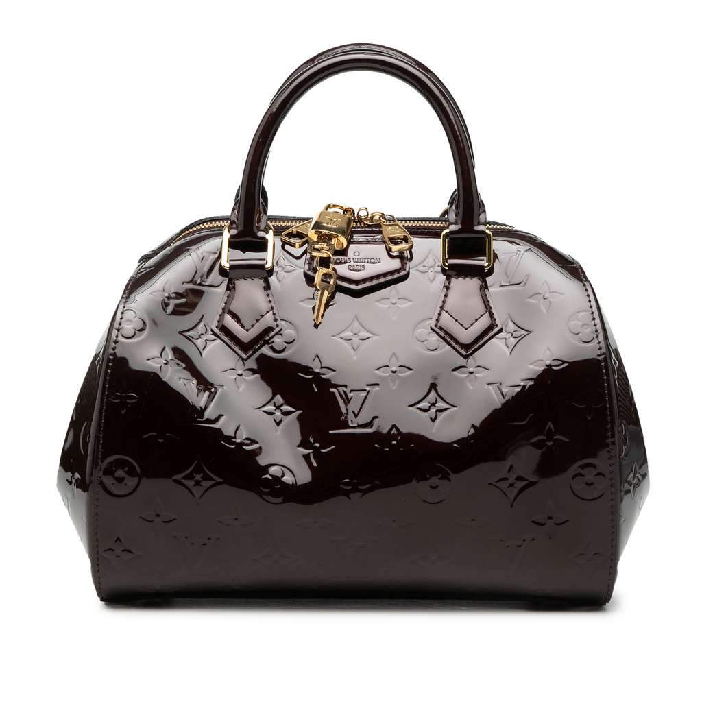Louis Vuitton Monogram Vernis Montana Purple Leather Very good condition - Front View