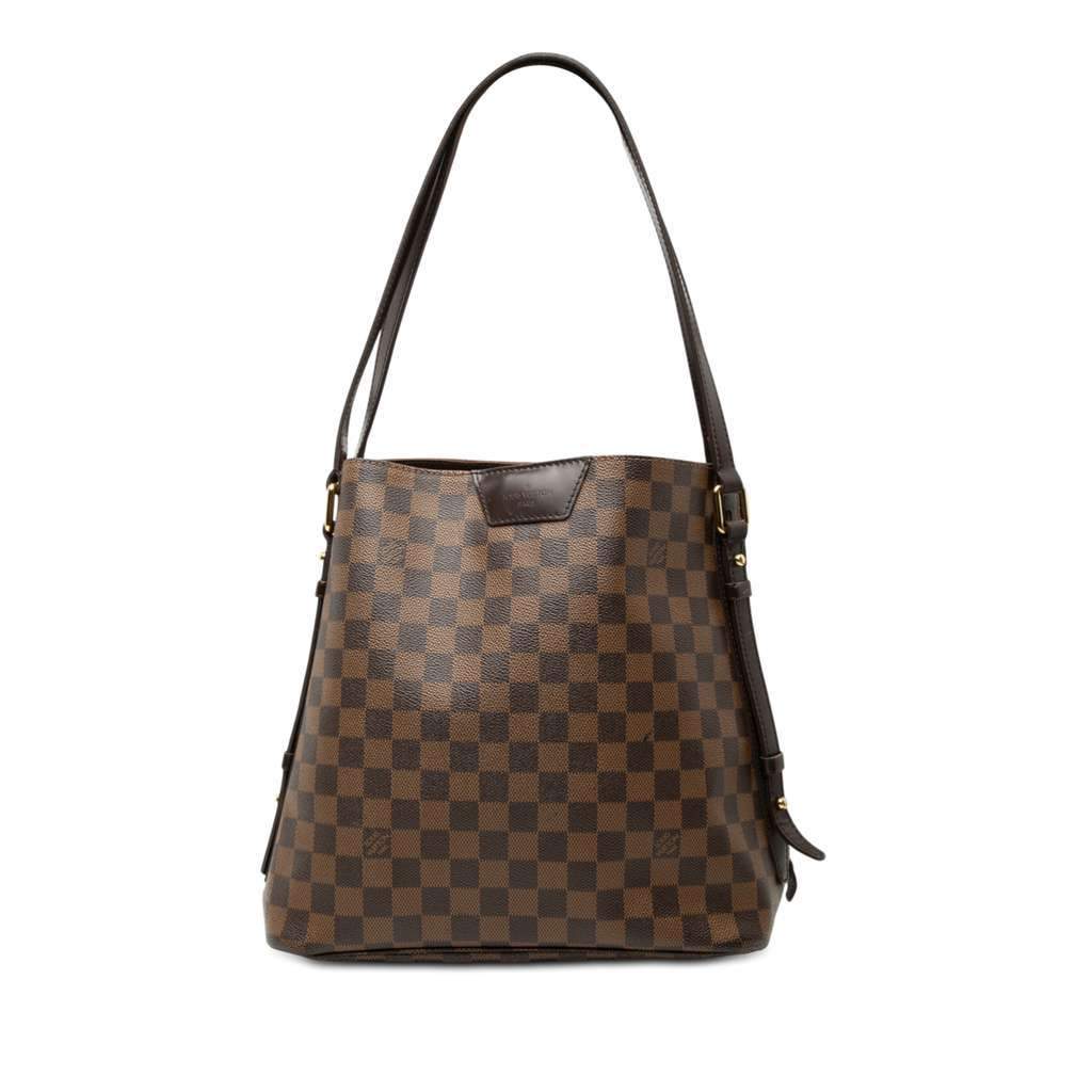Louis Vuitton Damier Ebene Cabas Rivington Brown Very good condition - Front View