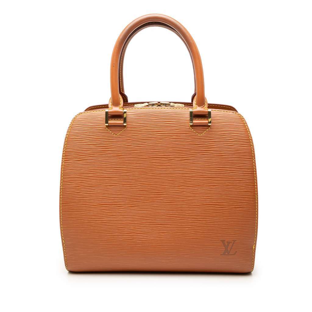 Louis Vuitton Epi Pont Neuf PM Brown Leather Very good condition - Front View