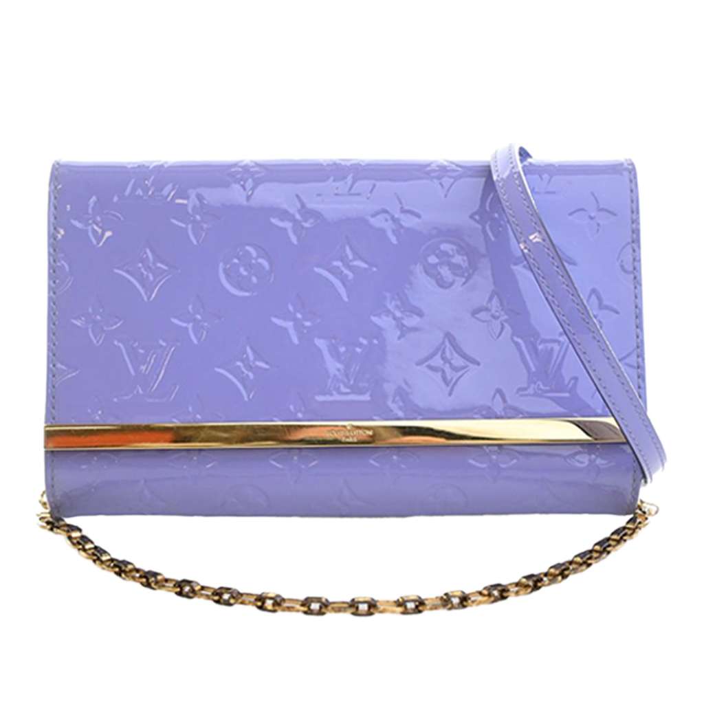 Louis Vuitton Monogram Vernis Ana Purple Leather Very good condition - Front View