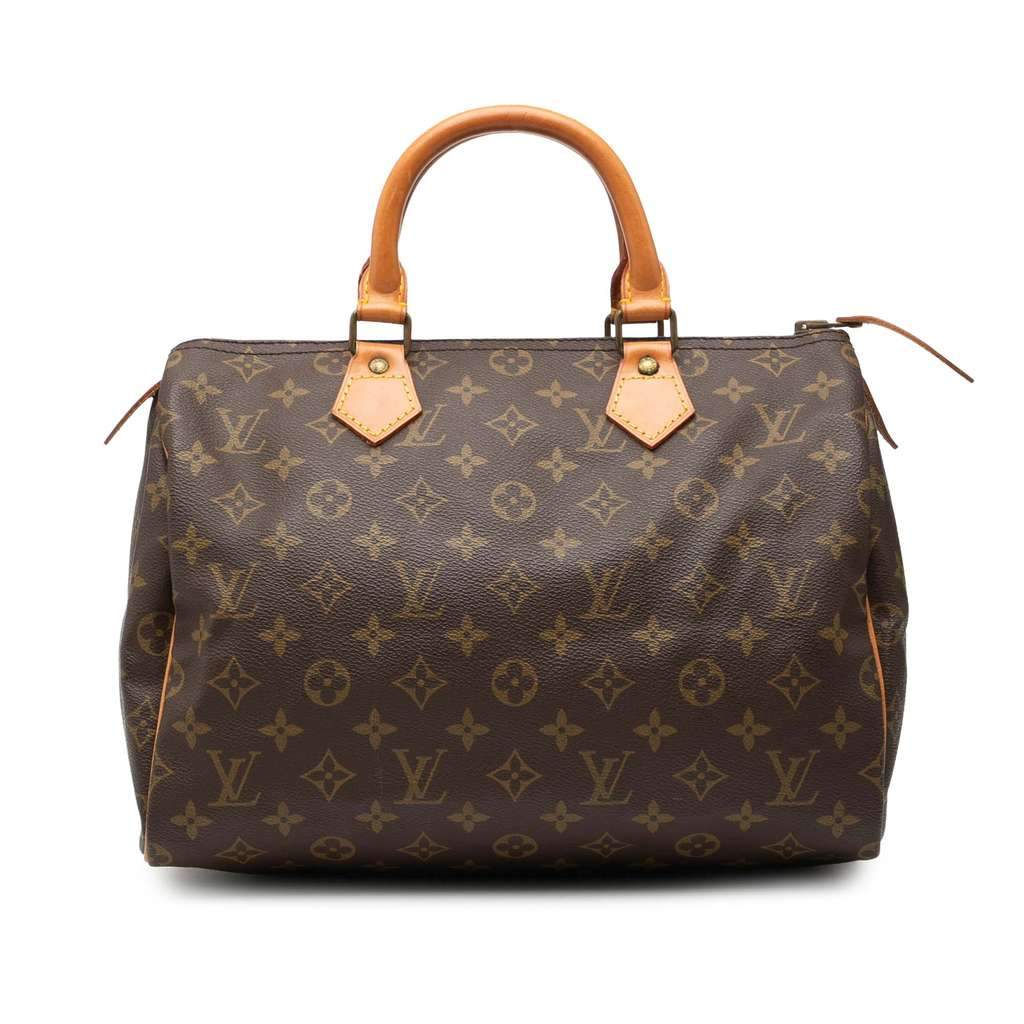 Louis Vuitton Monogram Speedy 30 Brown Very good condition - Front View