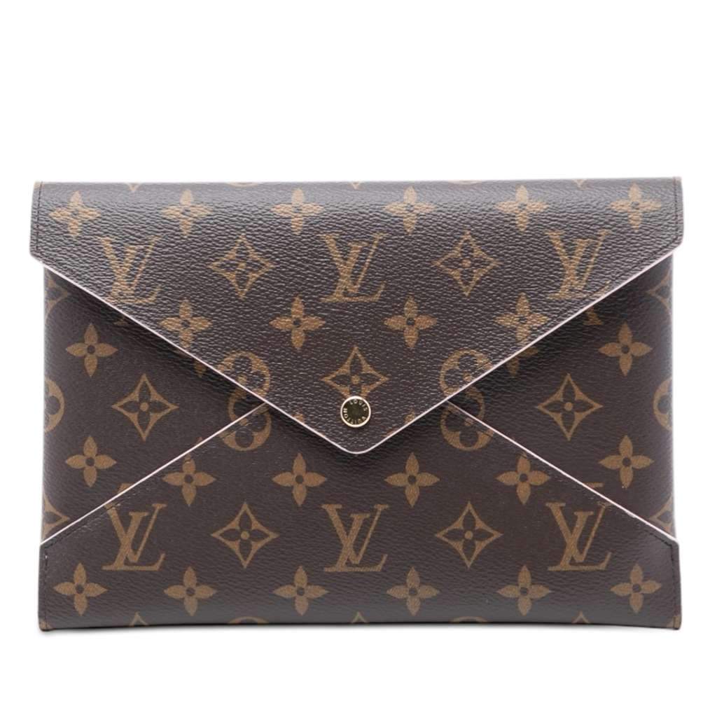 Louis Vuitton Monogram Pochette Kirigami Set Brown Very good condition - Front View