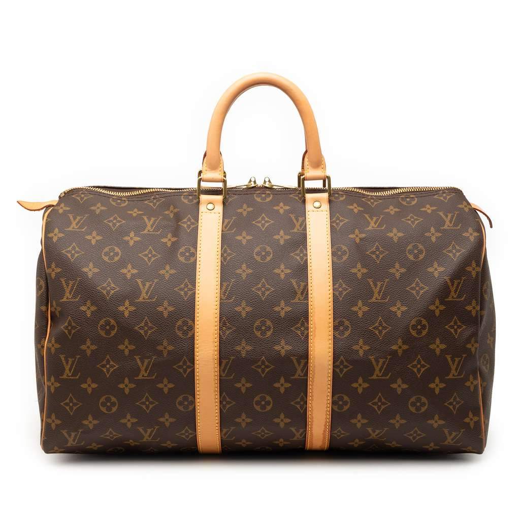 Louis Vuitton Monogram Keepall 45 Brown Very good condition - Front View