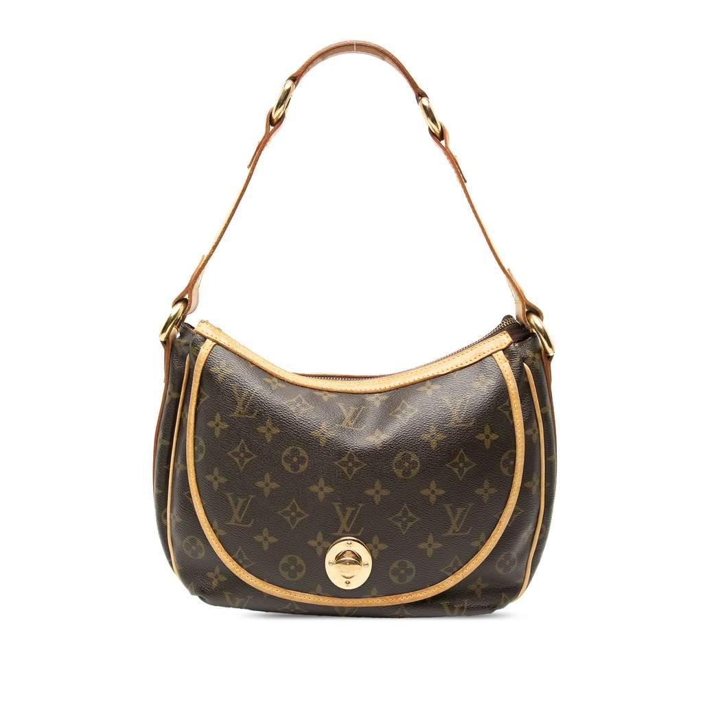 Louis Vuitton Monogram Tulum PM Brown Very good condition - Front View