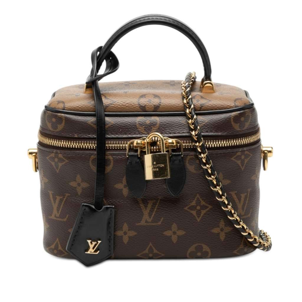 Louis Vuitton Monogram Reverse Vanity PM Brown Very good condition - Front View