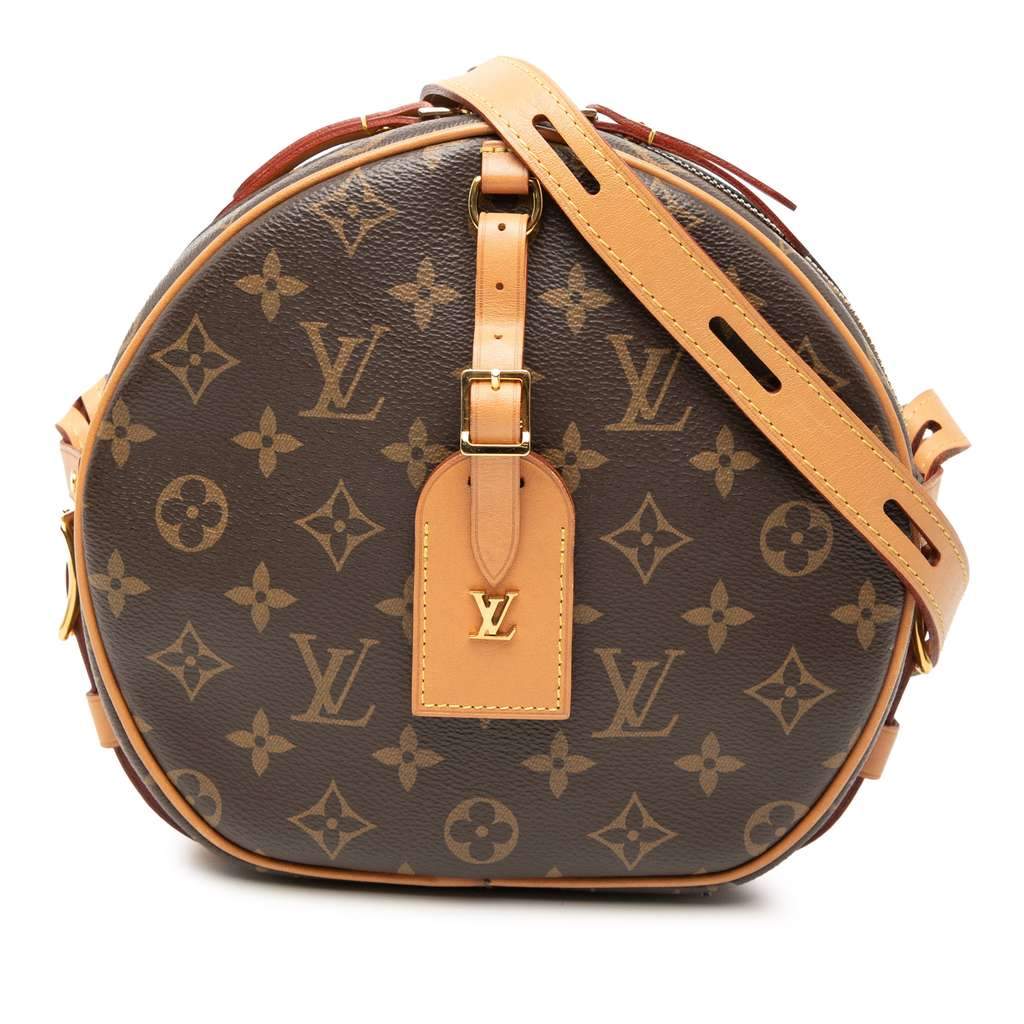 Louis Vuitton Monogram Boite Chapeaux Souple MM Brown Very good condition - Front View