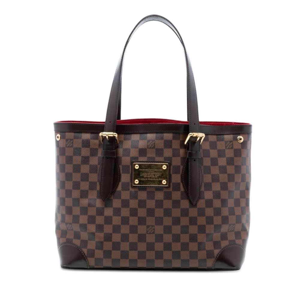 Louis Vuitton Damier Ebene Hampstead MM Brown Very good - Front View