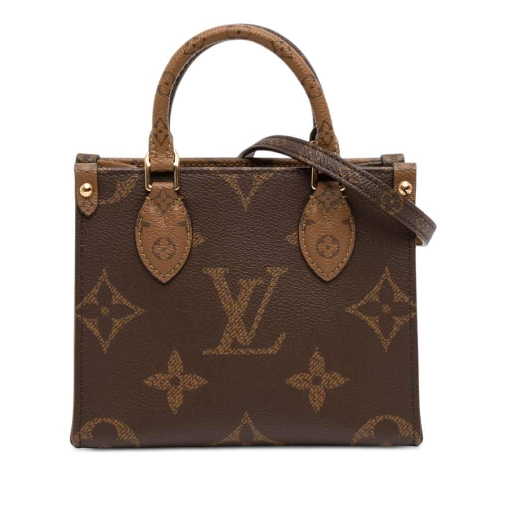 Louis Vuitton Monogram Reverse OnTheGo BB Brown Very good condition - Front View