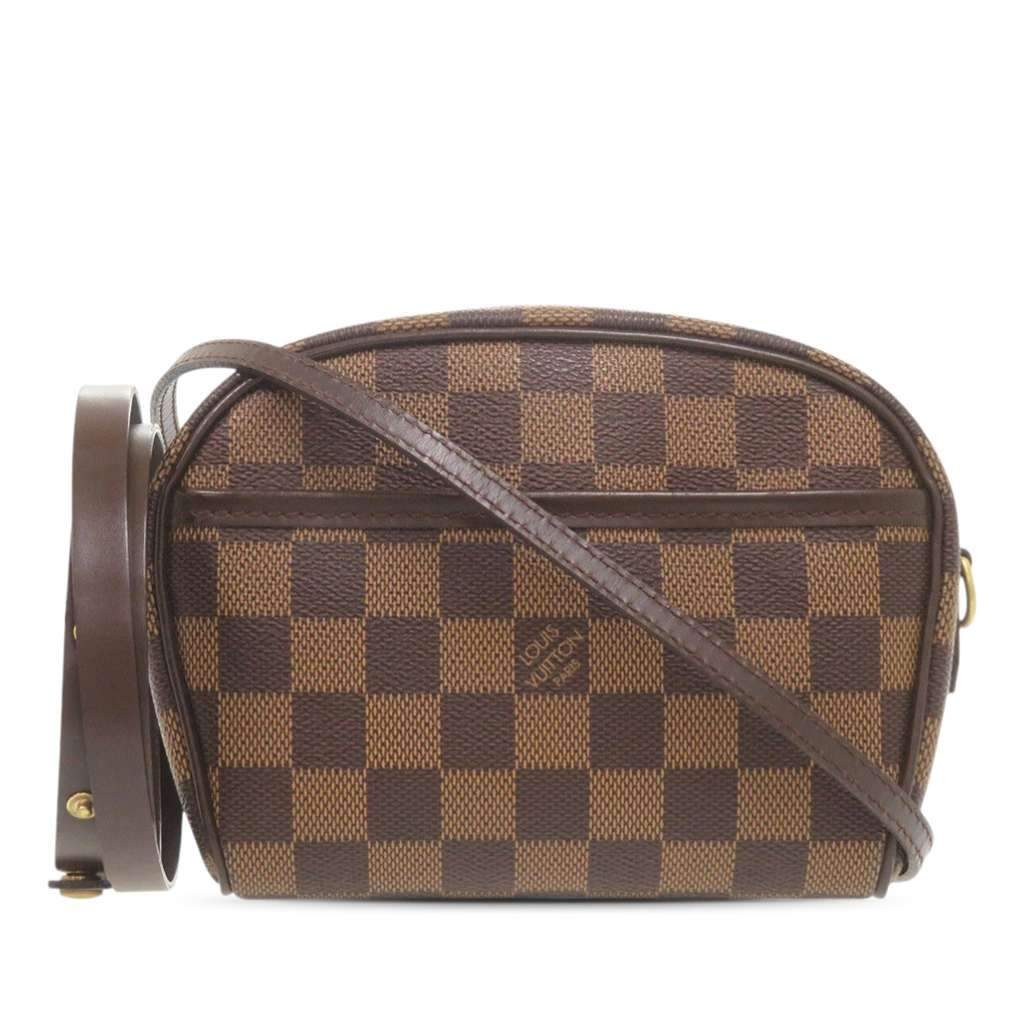Louis Vuitton Damier Ebene Ipanema Pochette Brown Very good - Front View