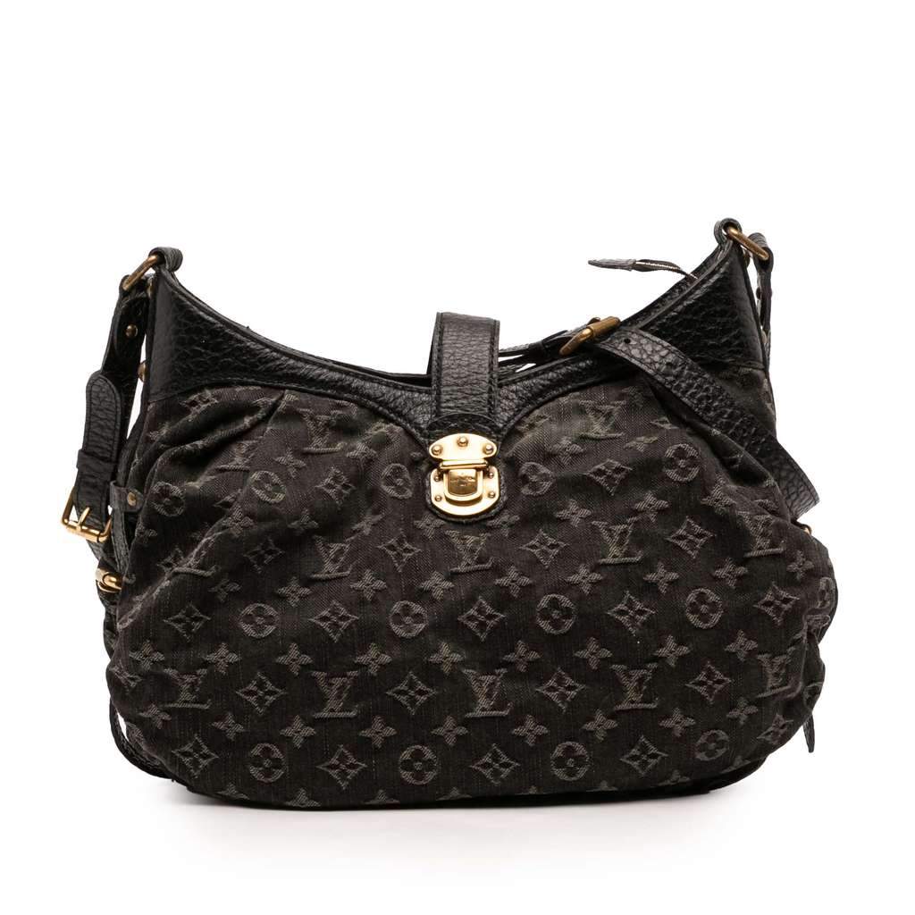 Louis Vuitton Monogram Denim Mahina XS Black Denim Very good condition - Front View