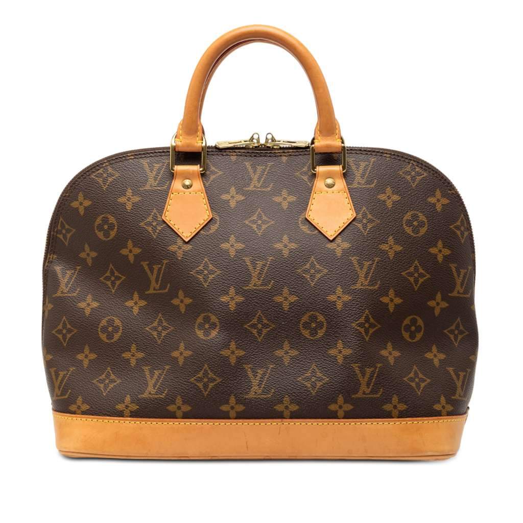 Louis Vuitton Monogram Alma PM Brown Very good - Front View