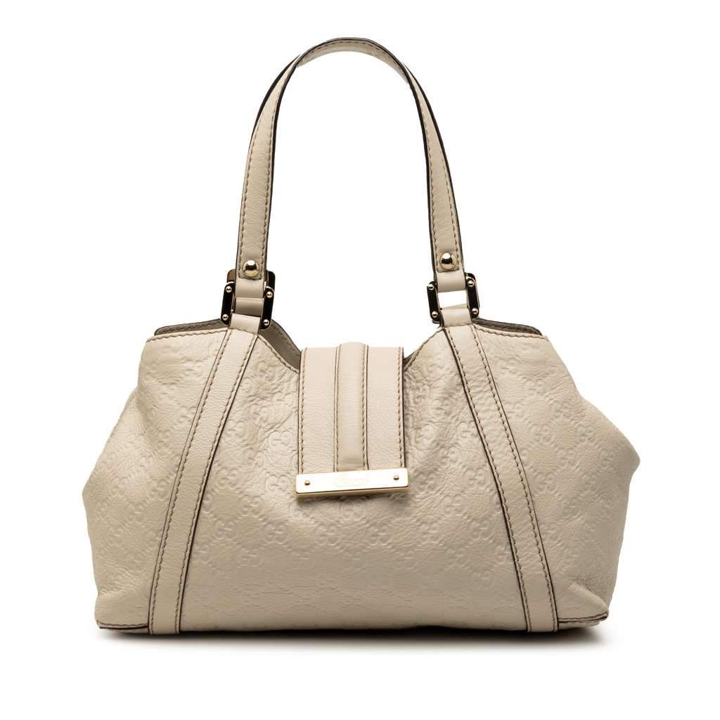 Gucci Guccissima New Ladies Tote Brown Leather Very good - Front View