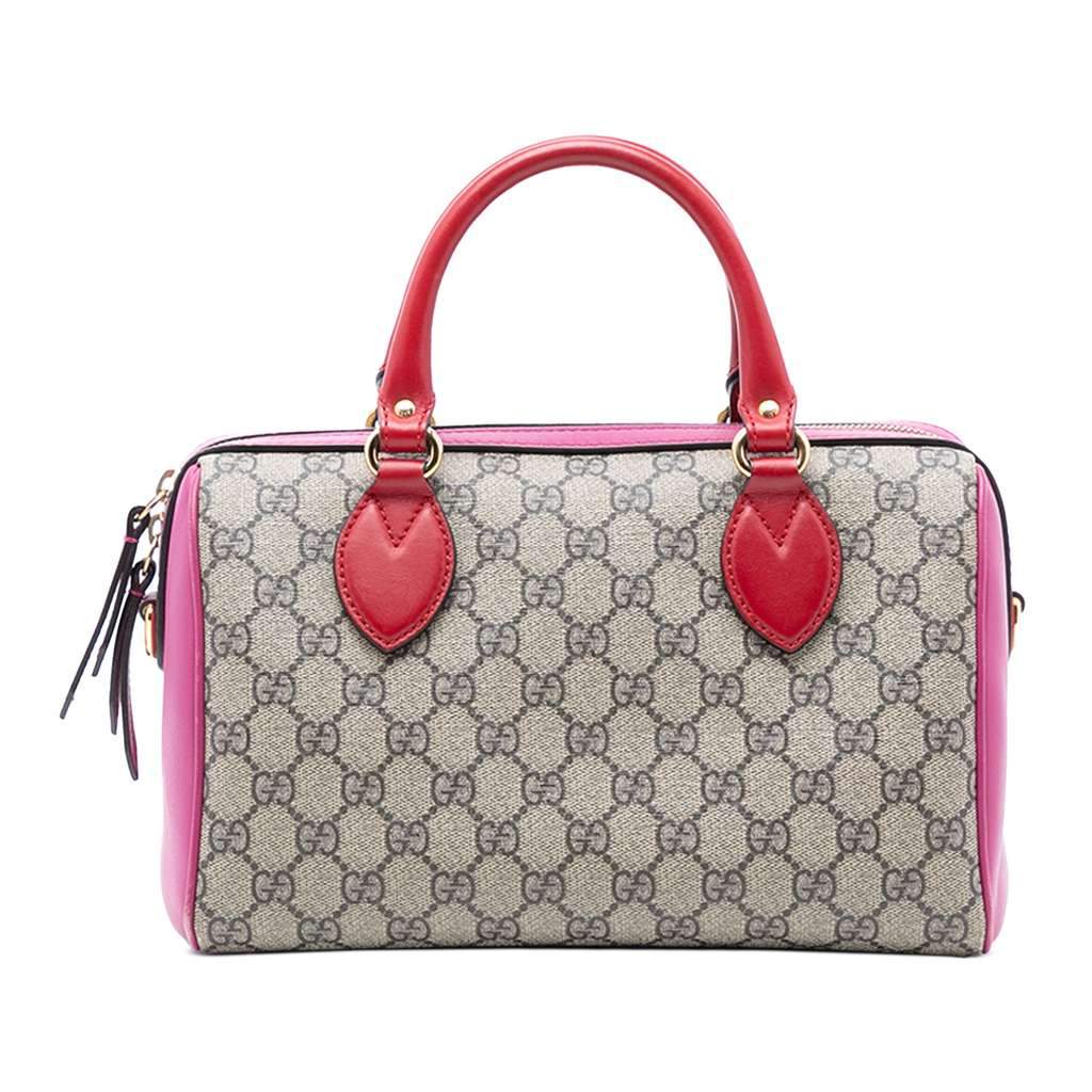 Gucci Small GG Supreme Satchel Beige Very good condition - Front View