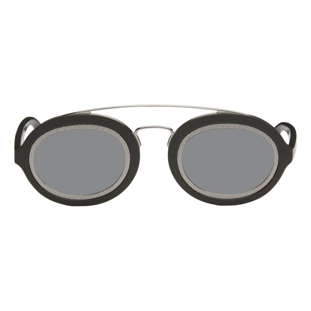 Fendi Fendi FF Men's Sunglasses Grey and Palladio Silver MultiColor Never worn, with tag - Front View