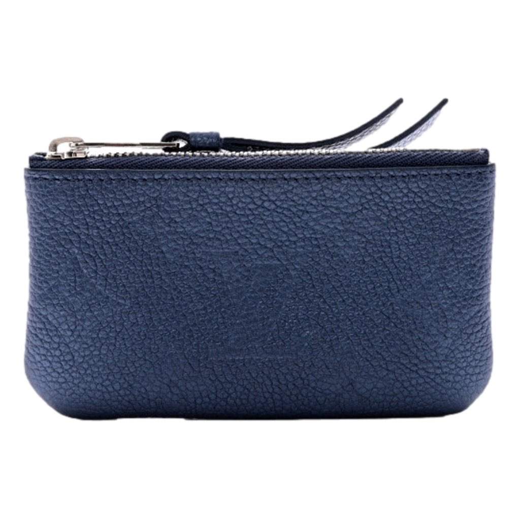 Louis Vuitton Louis Vuitton Metallic Empreinte Monogram Giant Key Pouch Navy Nacre Navy Leather Very good condition - Front View