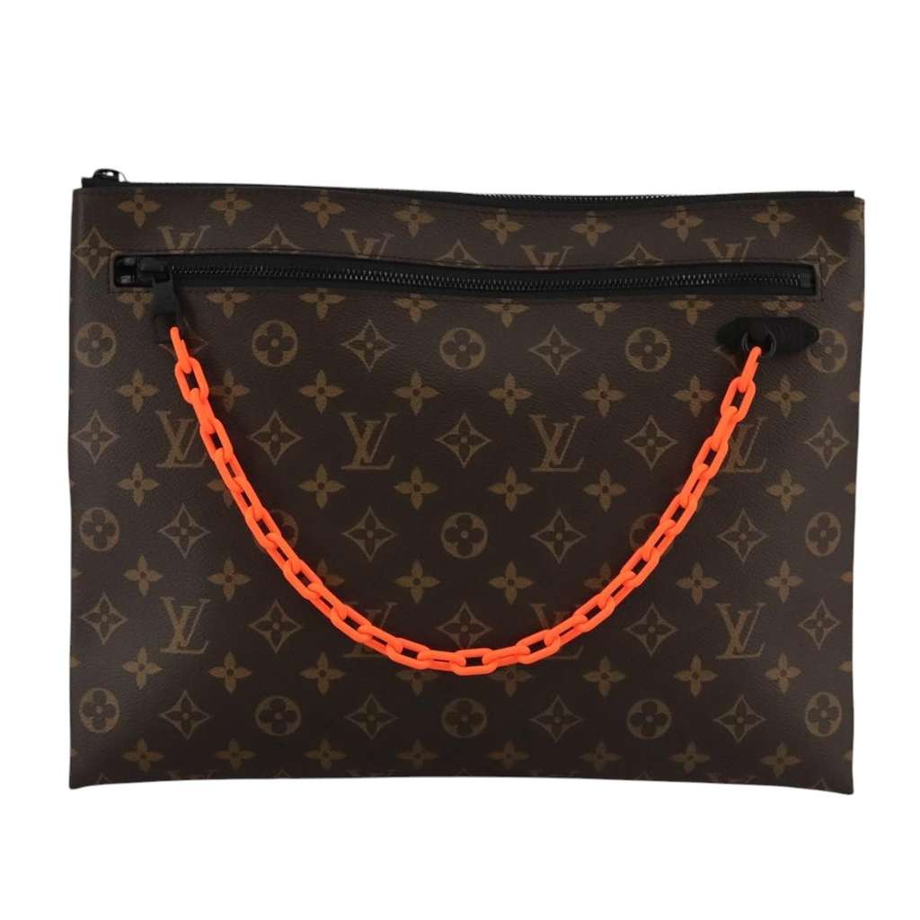 Louis Vuitton Solar Ray A4 Pouch Brown Canvas Very good condition - Front View