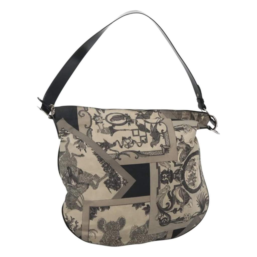 Salvatore Ferragamo Vintage Shoulder Bag MultiColor Canvas Good condition - Front View