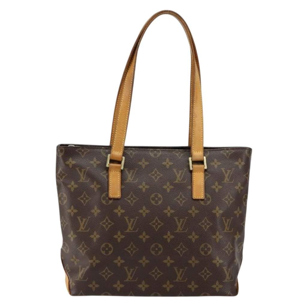 Louis Vuitton Cabas Piano Brown Canvas Fair condition - Front View