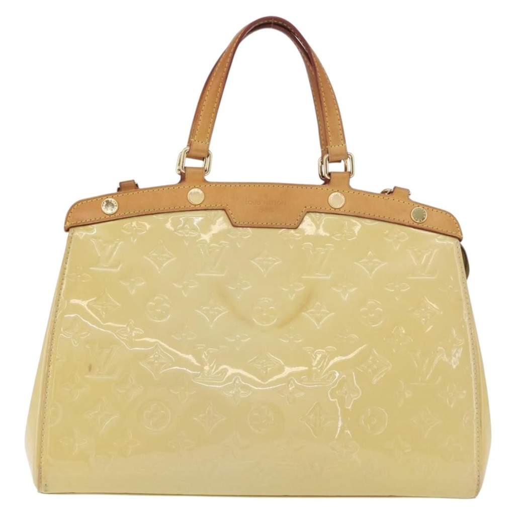 Louis Vuitton Brea Handbag Yellow Good condition - Front View