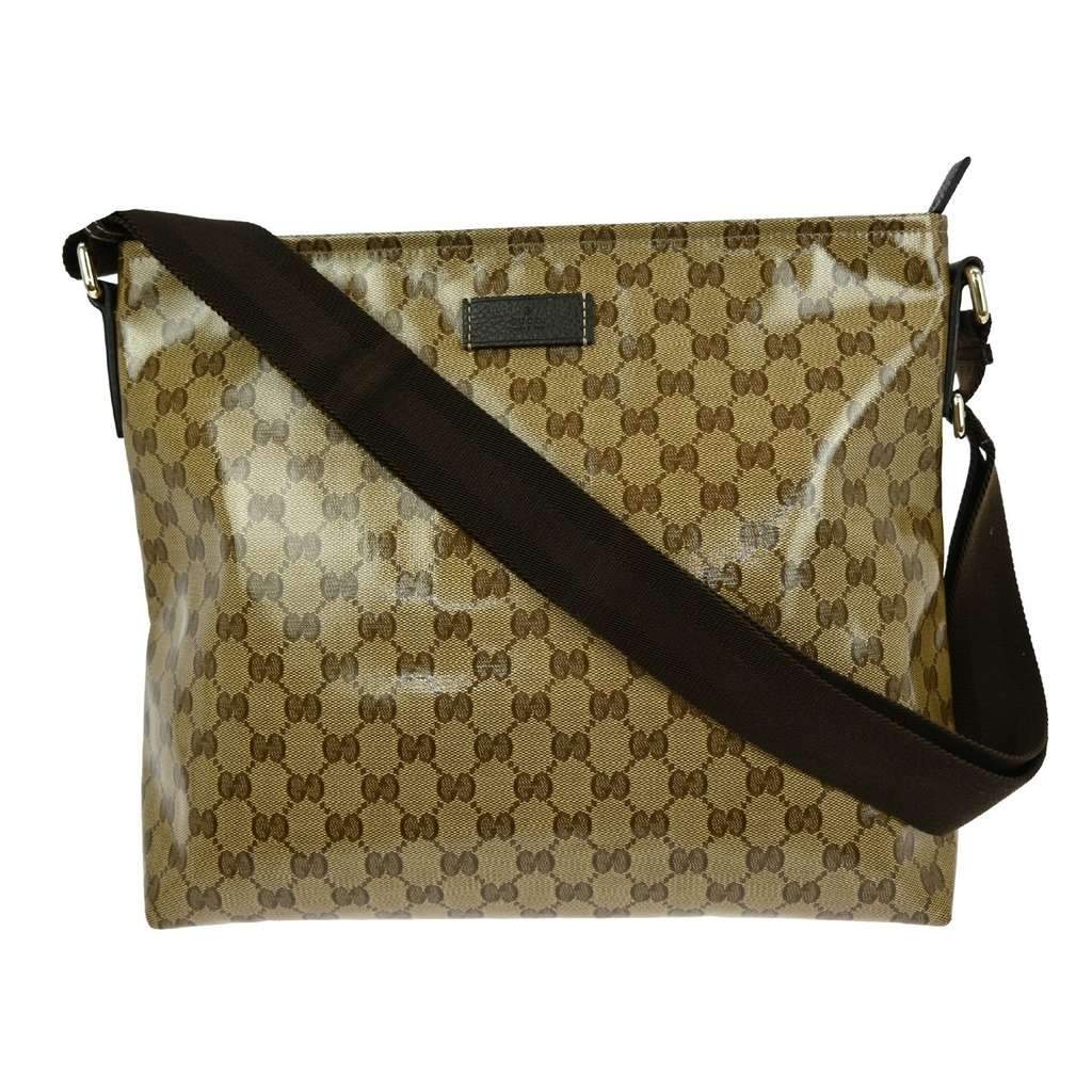 Gucci Zip Top Messenger Bag Other Canvas Good condition - Front View