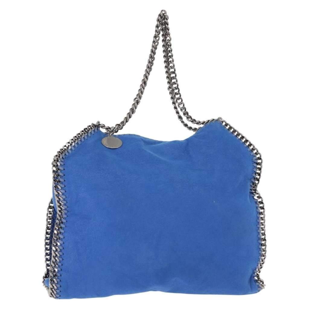 Stella Mccartney Falabella Tote Blue Polyester Good condition - Front View