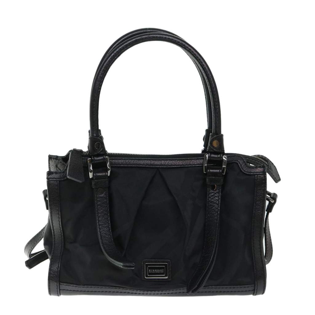 Burberry Vintage Handbag Black Good condition - Front View