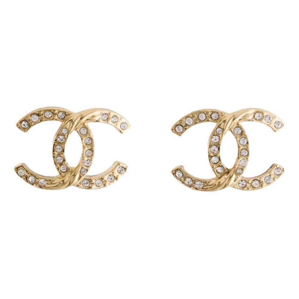 Chanel Cc Gold Metal Very good condition - Front View
