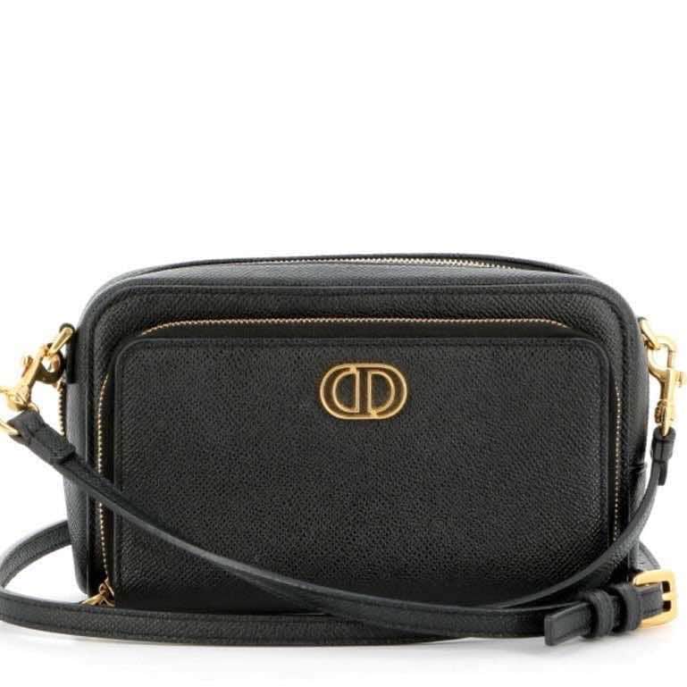 Dior Caro Black Leather Very good - Front View