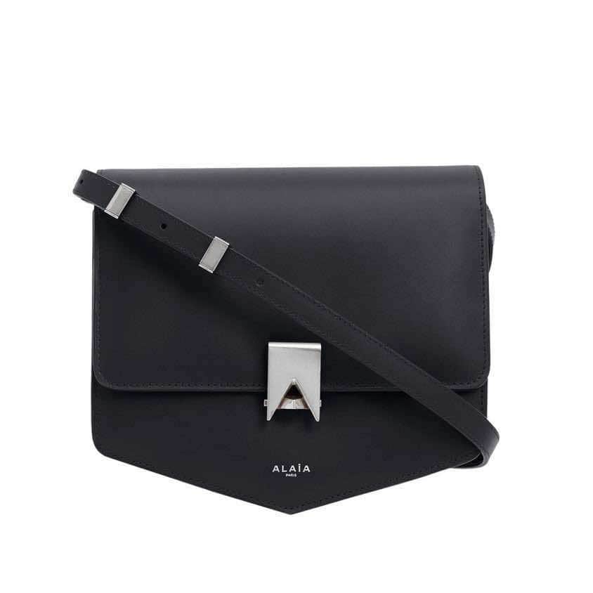 Alaïa Le papa Black Leather Never worn, with tag - Front View