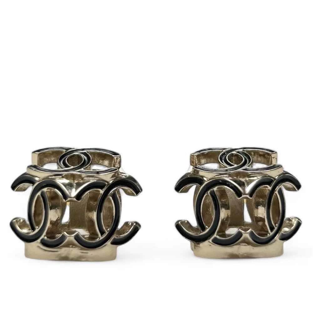 Chanel cc Gold Metal Very good - Front View