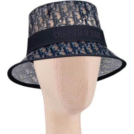 Dior French à petit bord Navy Plastic Very good condition - Front View