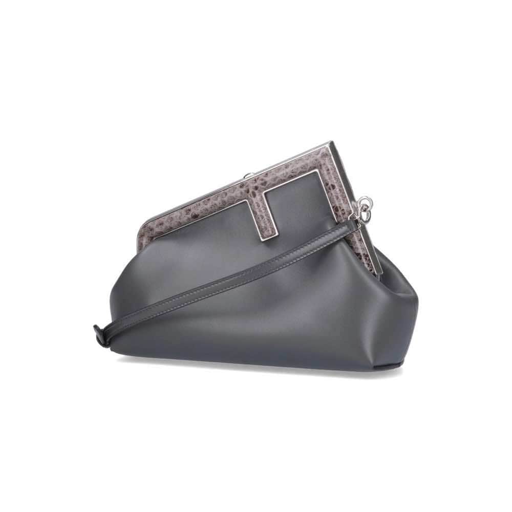 Fendi First Grey Leather Never worn, with tag - Front View