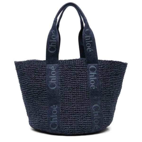 Chloé Woody Navy Never worn, with tag - Front View