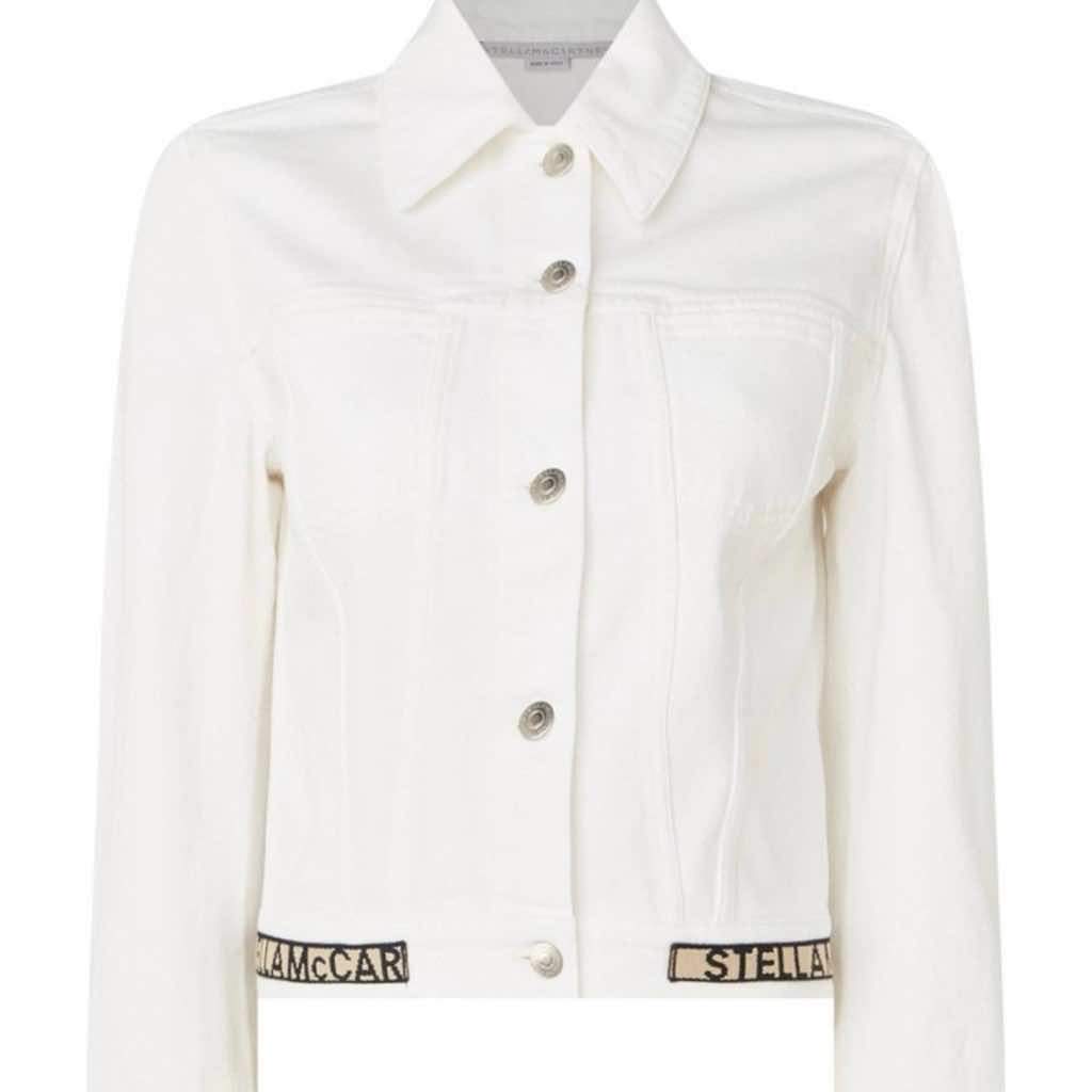 Stella McCartney White Denim Jacket