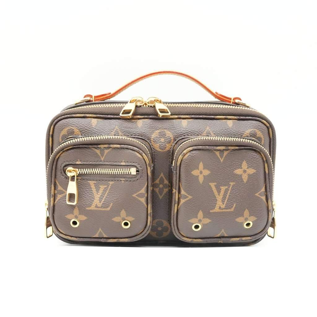 Louis Vuitton Utility Monogram Canvas Crossbody Shoulder Handbag M80446