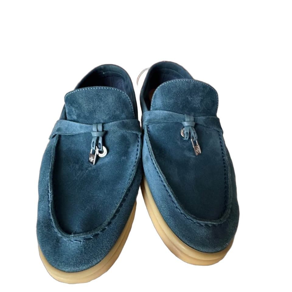 Loro Piana suede loafers