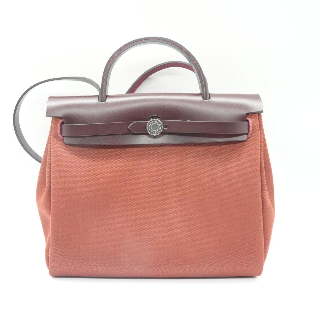 Hermès Herbag Zip 31 Brown