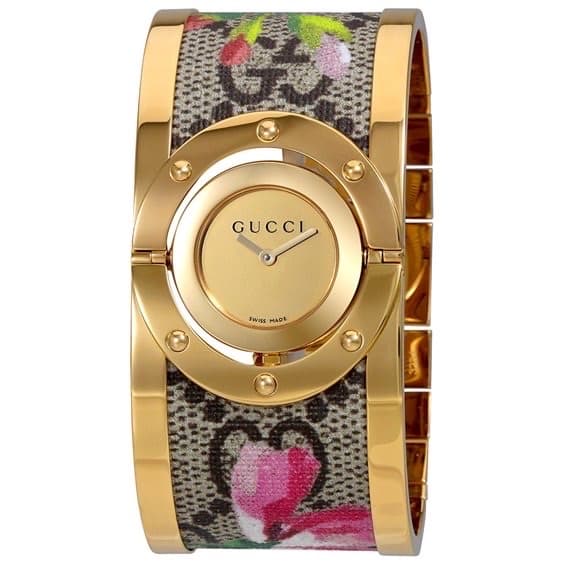 Gucci ساعة تويرل بلومز