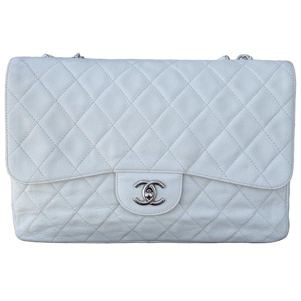 Chanel Jumbo Single Flap Caviar