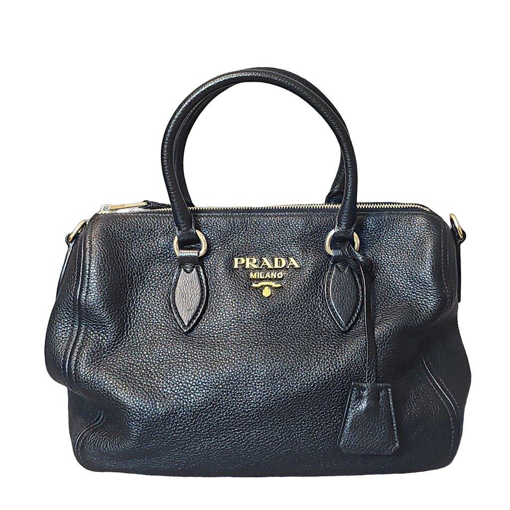 Prada Vitello Phenix Bauletto Bag