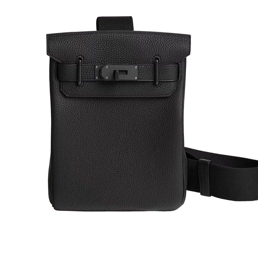 Hermès Hac a dos Black Hardware