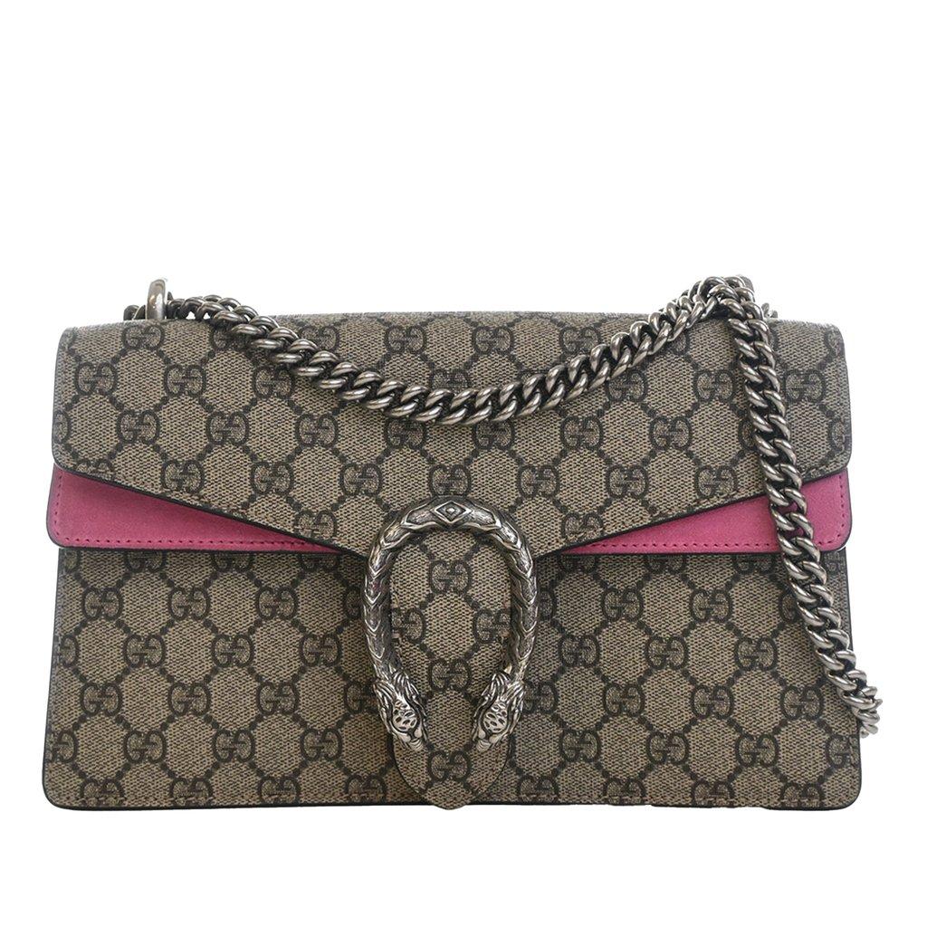 Gucci Medium GG Supreme Dionysus Shoulder Bag