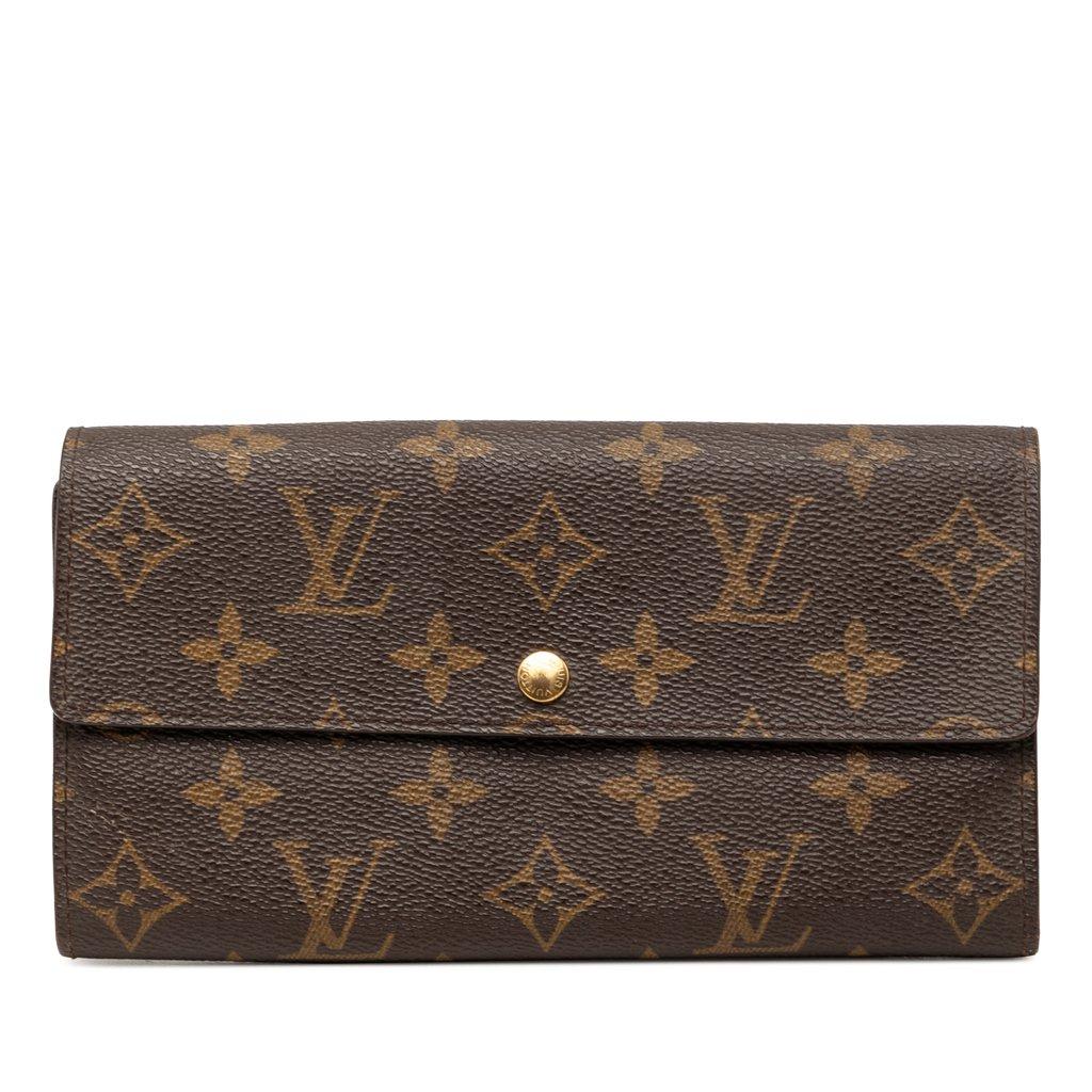 Louis Vuitton Monogram Sarah Long Wallet