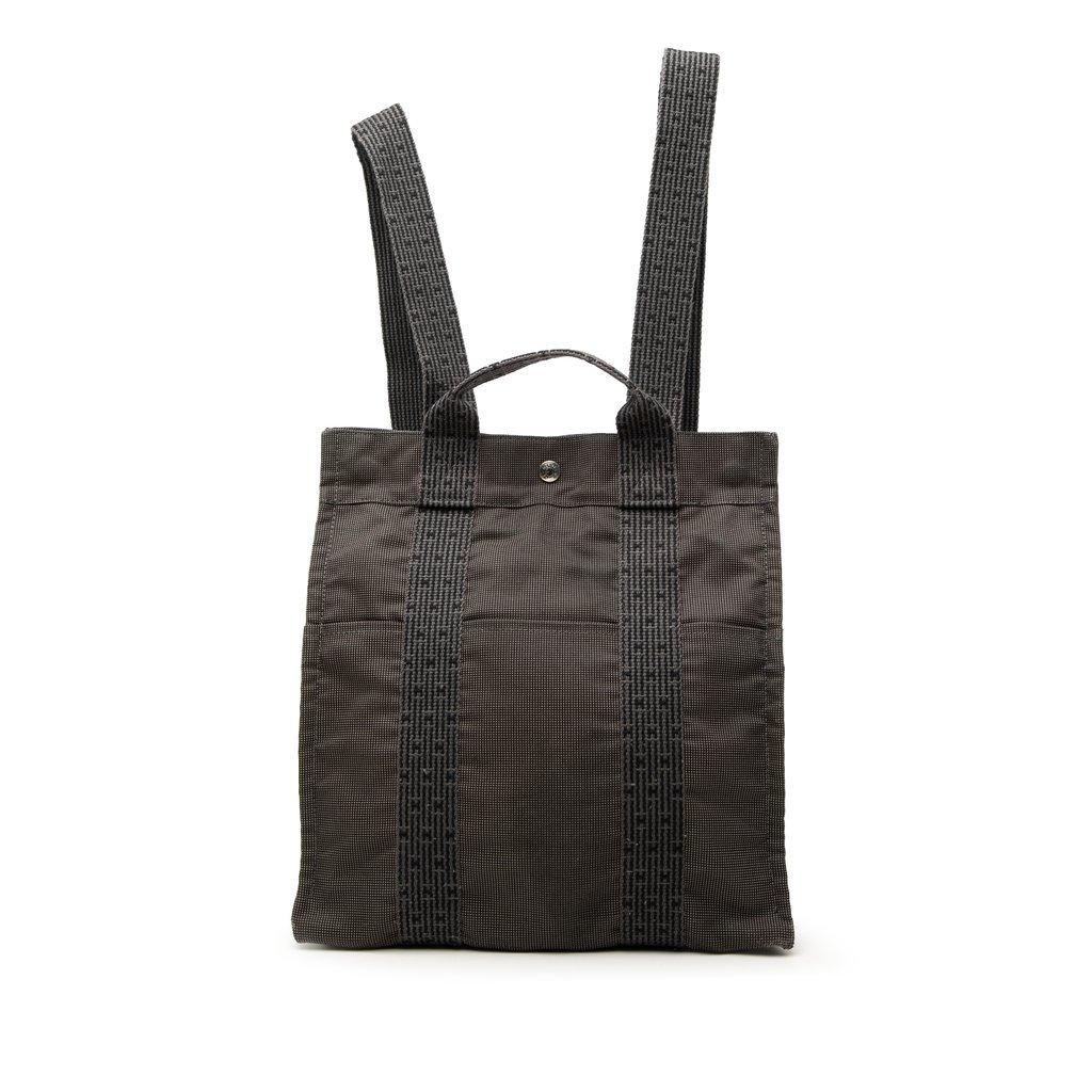 Hermès Canvas Herline Backpack MM