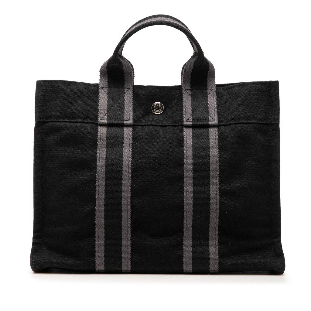 Hermès Canvas Fourre Tout PM